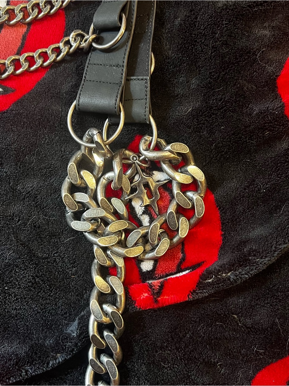 Darker Wavs x Dolls Kill - WARP CHAIN HARNESS - Picture 5 of 6